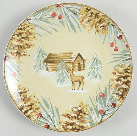 First Snow Appetizer Plate