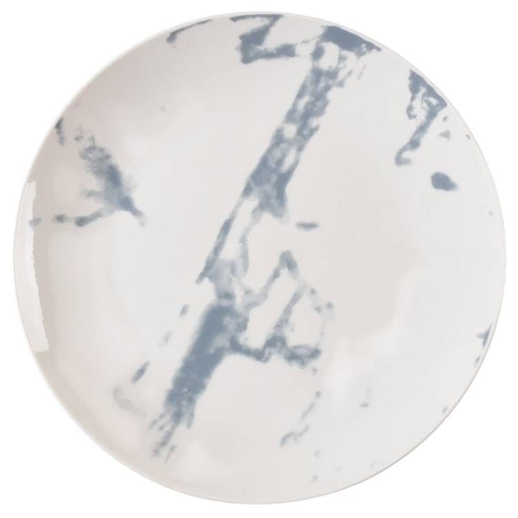Marble Blue Salad Plate