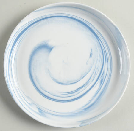 Coupe Marble Blue Salad Plate