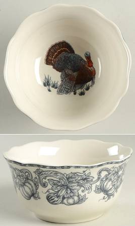 Balmoral Blue Soup/Cereal Bowl