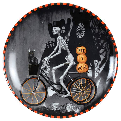 Skeleton Salad Plate