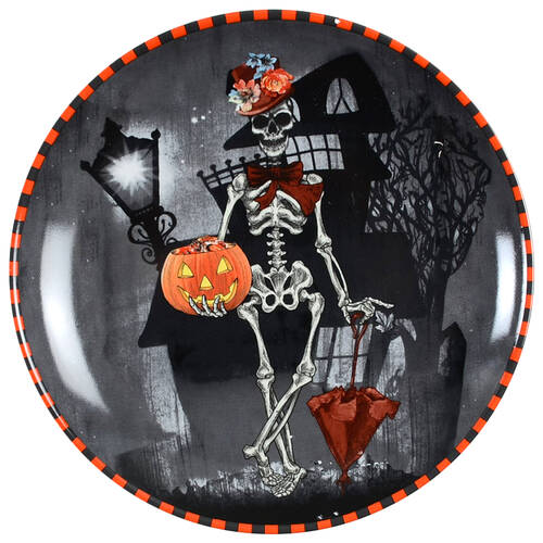 Skeleton Salad Plate