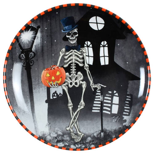 Skeleton Salad Plate