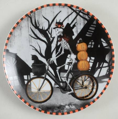 Skeleton Appetizer Plate