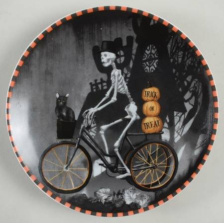 Skeleton Appetizer Plate