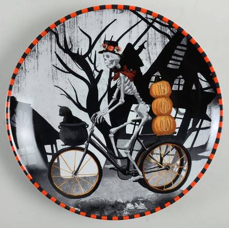 Skeleton Dinner Plate