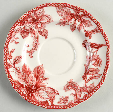 Christmas Lane Saucer