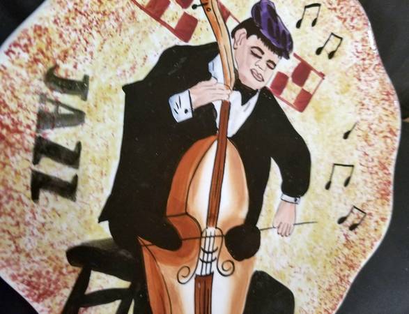 All That Jazz Salad Plate