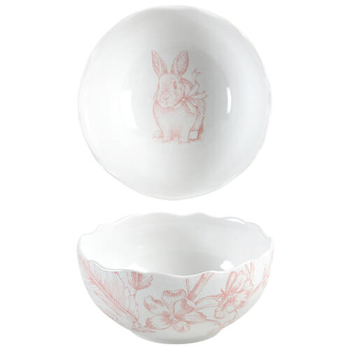 Oakley Pink Soup/Cereal Bowl