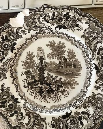 Fountain Scenery Brown by Adams China