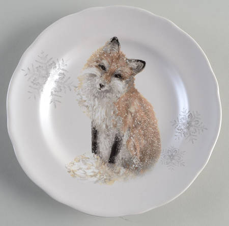 Winter Woodland Salad Plate