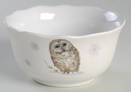 Winter Woodland Soup/Cereal Bowl