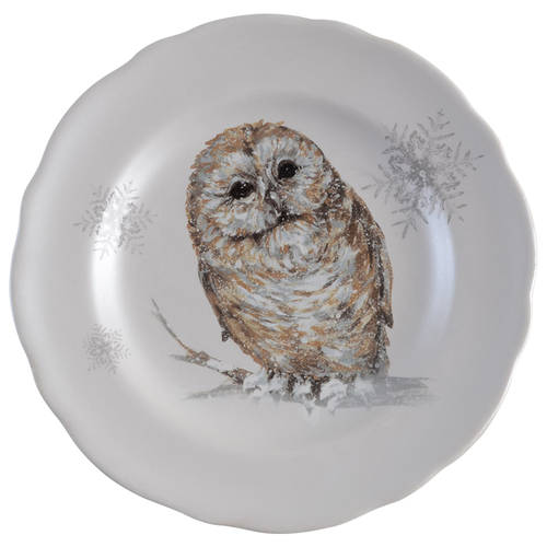 Winter Woodland Salad Plate