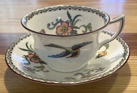 3539 Footed Cup & Saucer Set