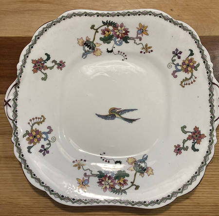 3539 Handled Cake Plate
