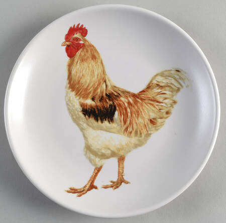 Farm Animal Salad Plate
