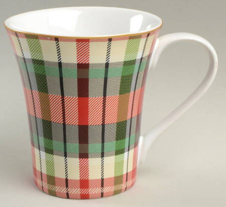 Holiday Small Plaid Mug