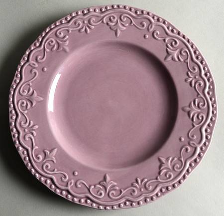 Scallop Lilac Dinner Plate