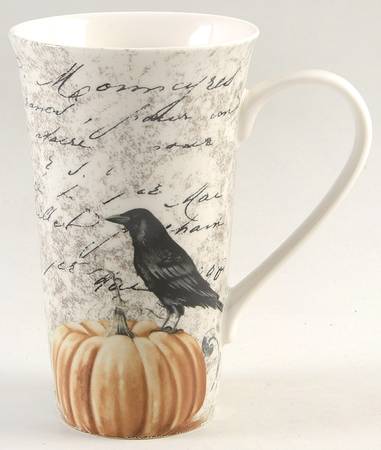 Raven Latte Mug