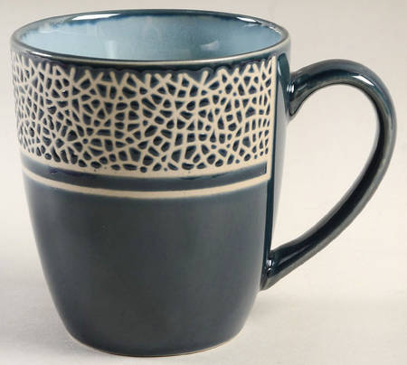 Mosaic Blue Mug