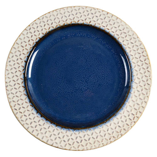 Piper Blue Dinner Plate
