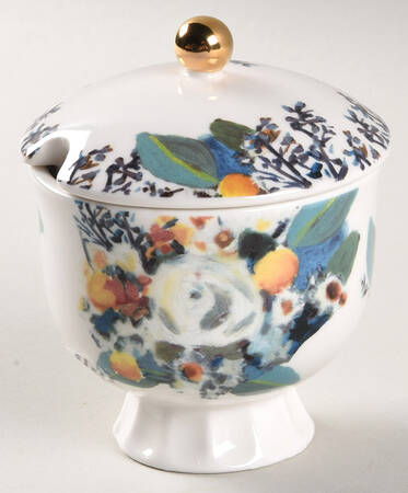 Botanica Sugar Bowl & Lid W/Spoon