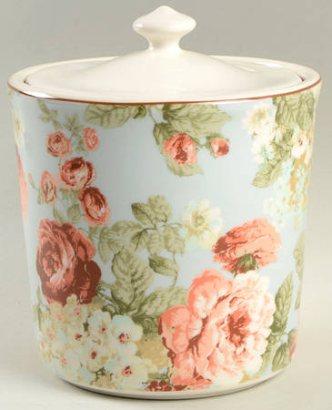 Gillian Rose Large Canister & Lid