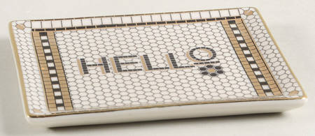 Bistro Tile Rectangular Butter No Lid