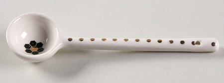 Bistro Tile All Ceramic Sugar Spoon