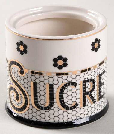 Bistro Tile Sugar Bowl No Lid
