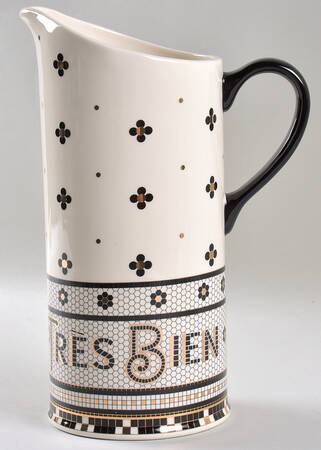 Bistro Tile 52 Oz Pitcher by Anthropologie