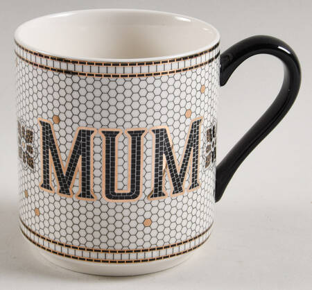 Bistro Tile Mug by Anthropologie