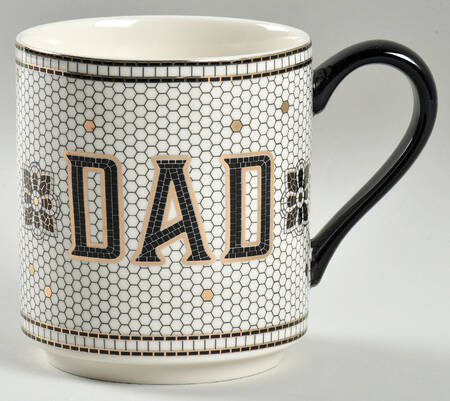 Bistro Tile Mug by Anthropologie