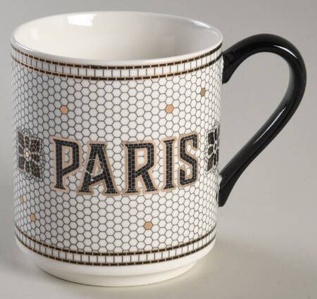 Bistro Tile Mug by Anthropologie