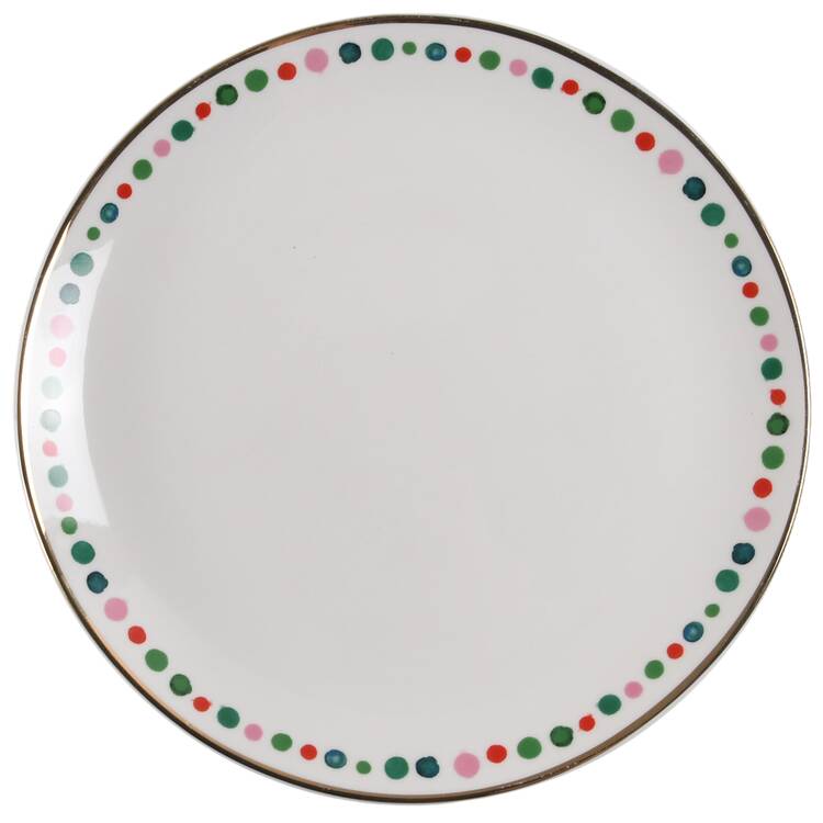 Christmas Confetti Dinner Plate