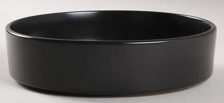 Celina (Modern Coupe) Matte Black 7" Round Serving Bowl