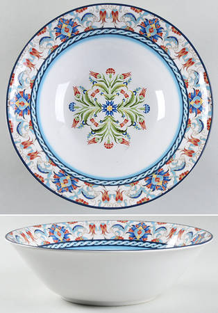 Tunisia 10" Round Serving Bowl