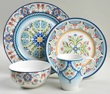 Tunisia 16 Piece Place Set