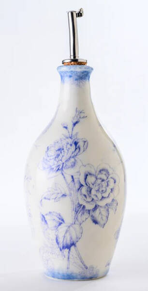 Giulietta Blue Oil Jar & Drizzle Spout