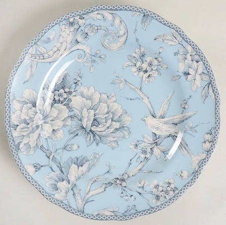 Adelaide Light Blue Salad Plate