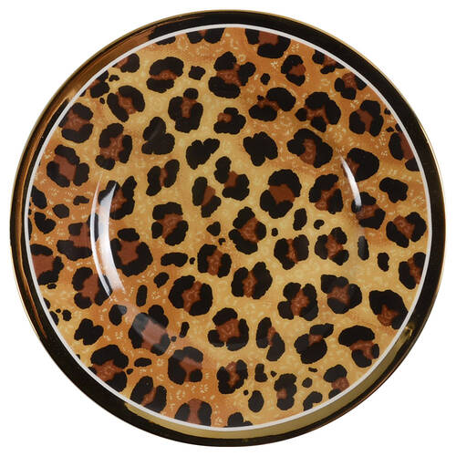 Serengeti Leopard Salad Plate
