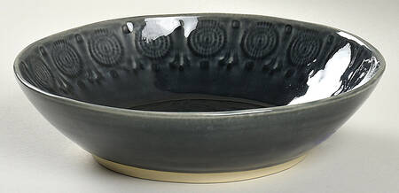 Old Havana Charcoal 8" Individual Pasta Bowl