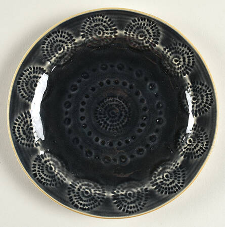Old Havana Charcoal Bread & Butter Plate