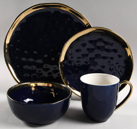 Florian Navy Blue 32 Piece Estate Set