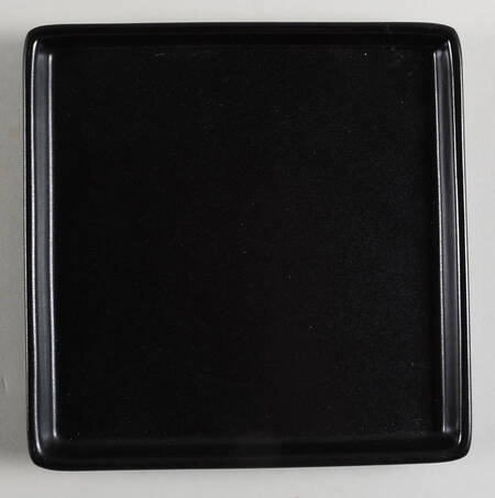 Grace Black Salad Plate