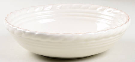 Tuscan Countryside Antique White Coupe Soup Bowl