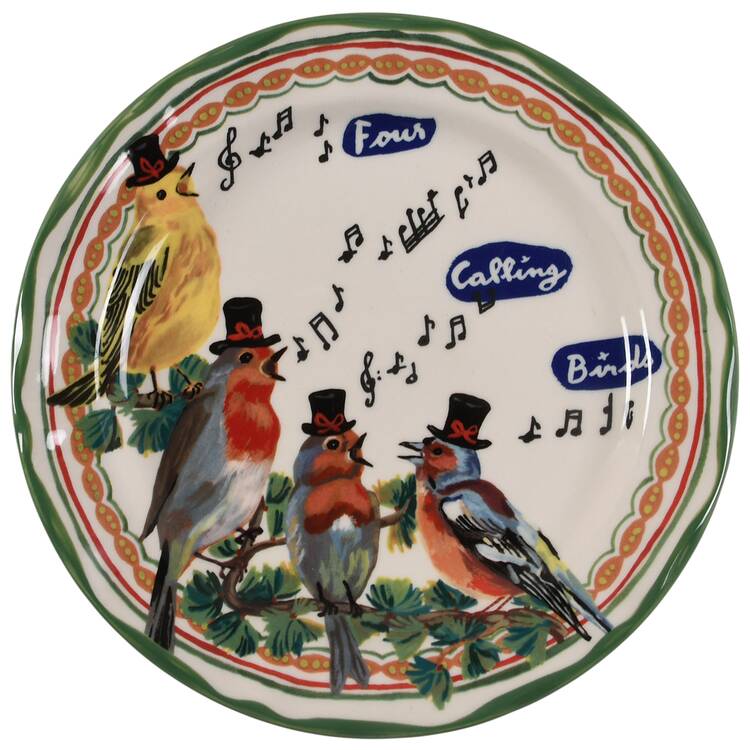 12 Days of Christmas (Nathalie Lete) Salad/Dessert Plate