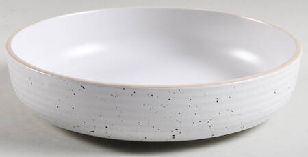 Lauren White 8" Individual Pasta Bowl by Stone Lain