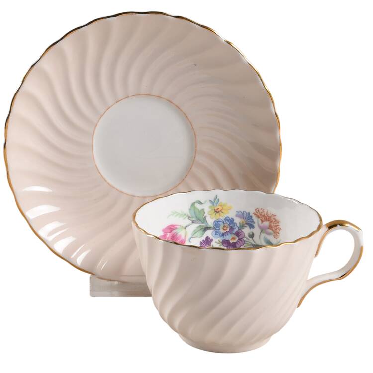 Aync602-3 Flat Cup & Saucer Set