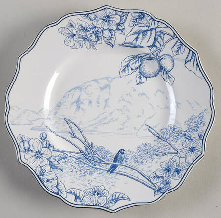 Hudson Valley Blue Salad Plate by 222 Fifth (PTS)
